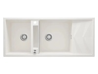 Кухненска мивка за вграждане Magnetic Alabaster 116см