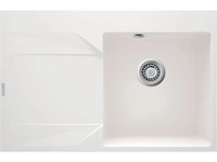 Мивка за вграждане Evora Alabaster 76см