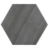 Lithos Dark Grey Hexagon